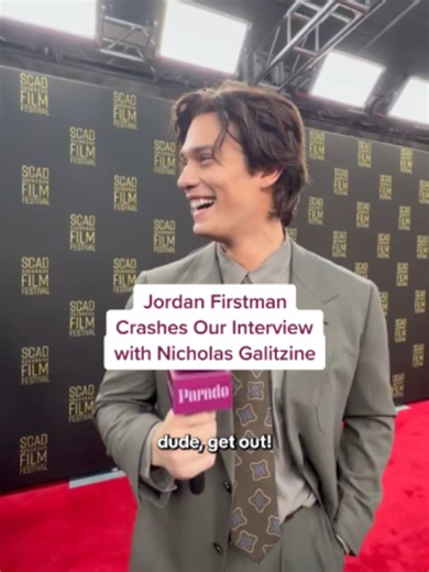 We spoke with Nicholas Galitzine at SCAD Savannah Film Festival about his upcoming film #TheMosquitoBowl, with Jordan Firstman joining in as well! #nicholasgalitzine #jordanfirstman #SCAD