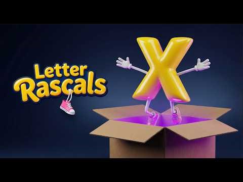 The Letter X Song 📦 X is for Box, Fox & X-ray | Phonics for Kids