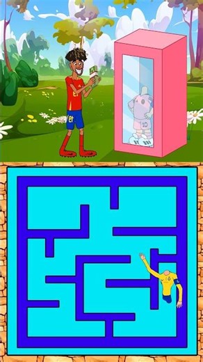 New MAZE CHALLENGE Multiverse: Help Rescue Ronaldo or Messi???