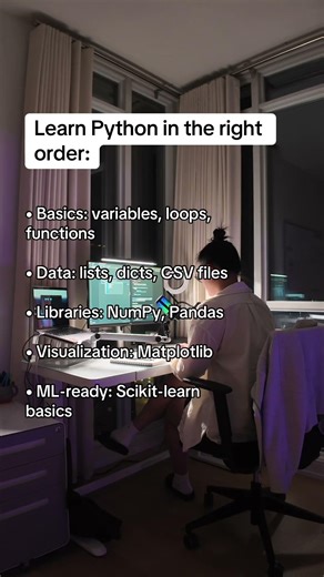 Learn Python in the Right Order
