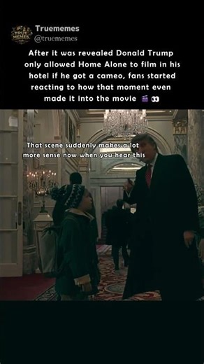 Fans react to Donald Trump’s cameo condition in Home Alone 2 #donaldtrump #homealone