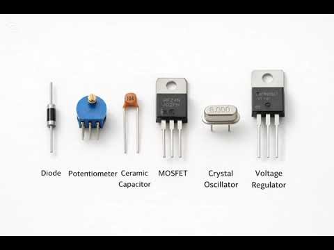 Electronics components. Part #01. 