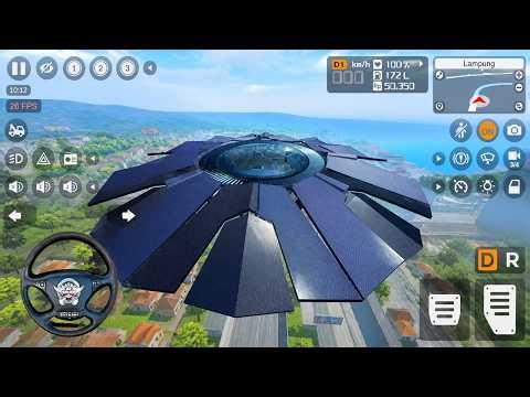 Alien Plane Flying Simulator | UFO Aircraft Mission Game | Space Pilot Adventure 3D X