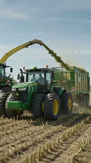 🚜 John Deere F9 900 Silage Harvesting | Incredible Crop Flow & Powerful Forage Harvester 🔥