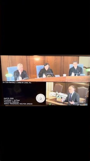 “They Said I ‘Looked Like a Terrorist’ — My Day in the 9th Circuit”- Bandary v Delta #24-7204