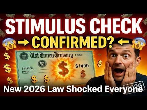 👉 💰 $$$ Stimulus Check CONFIRMED? New 2026 Law Shocked Everyone (SSI, SSDI Update)