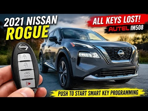 ALL KEYS LOST? Program a Nissan Rogue Smart Key with the Autel IM508! 🔑🚗