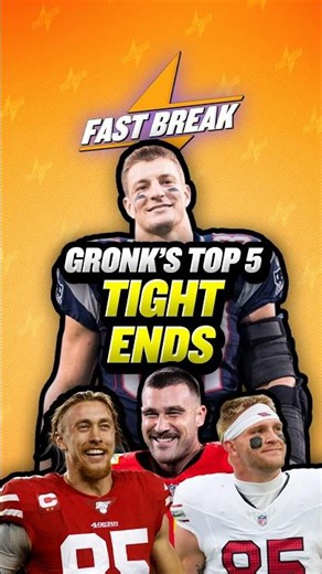 Rob Gronkowski Names His Top 5 Active NFL Tight Ends 🏈