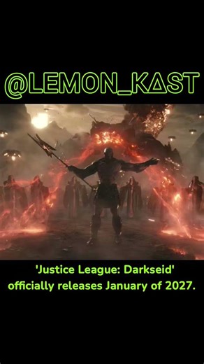 'Justice League: Darkseid' officially releases January of 2027. #dc #justiceleague #darkseid