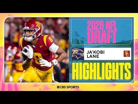 Ja'Kobi Lane USC Highlights | Drafted No. 80 overall to the Ravens