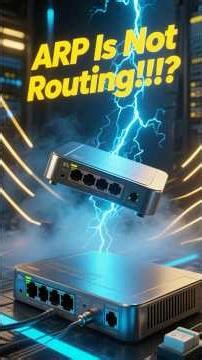 ARP Is Not Routing!!! #networking #cybersecurity #viral #youtube