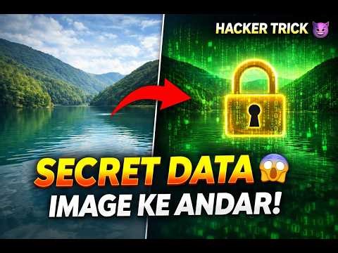 Image ke andar secret message kaise chhupaye 😈 | Stegosuite Kali Linux Tutorial #hacker #education
