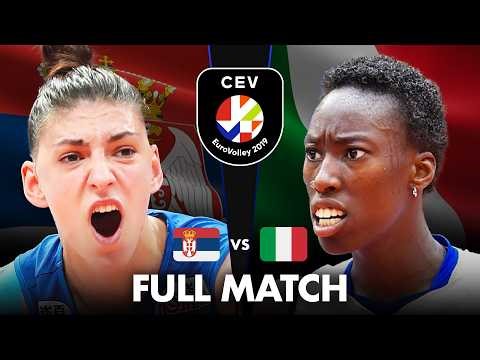LEGENDARY MATCH | SERBIA vs ITALY | CEV EuroVolley 2019 Semi Final