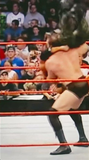 Snitsky nails a tilt a whirl side slam on Matt Hardy WWE Raw 2005