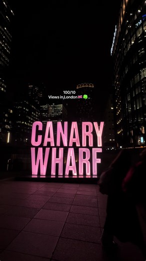 Canary Wharf in London: A View Rated 100/10