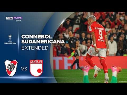 River Plate vs Santa Fe | EXTENDED HIGHLIGHTS Copa Sudamericana | 08/26/2026  | beIN SPORTS USA
