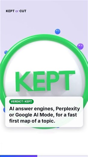 Perplexity vs Google #keptorcut