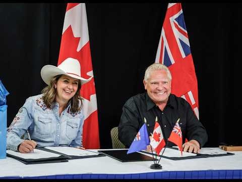 Premiers Smith and Ford on economic plan for Alberta and Ontario | CTV News Channel