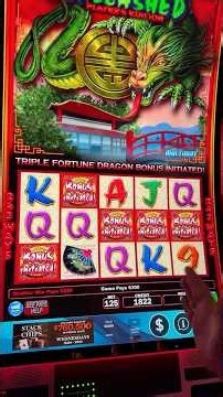 Crazy Bonus on Triple Fortune Dragon Unleashed Players Edition!