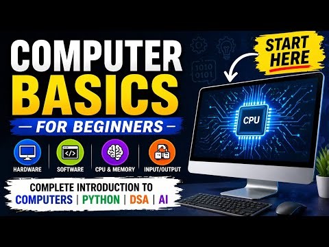 Introduction to Computers | Foundation for Python, AI & DSA
