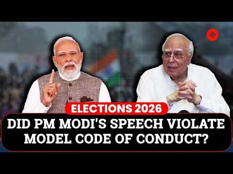 Kapil Sibal Of Congress Says PM Modi's SPeech Violates Model Code Of Conduct