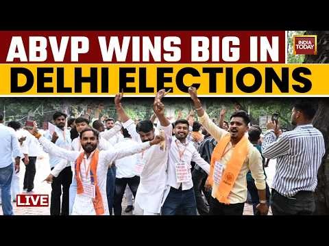 DUSU Results LIVE: ABVP Sweeps Delhi University Polls, Big Win For BJP Student Wing | Latest Updates