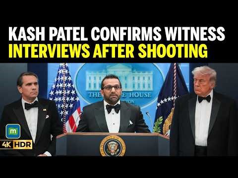 FBI Director Kash Patel Says Witness Interviews Underway After Shooting Incident | Trump News