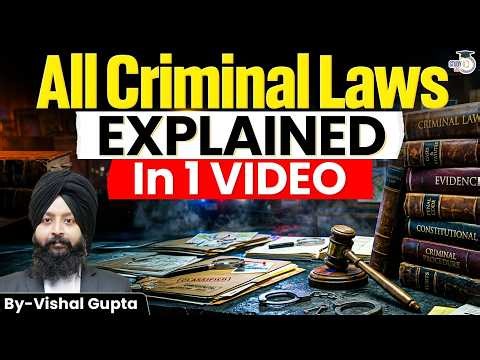 Master Criminal Law in 1 Video | UPSC Law Optional | StudyIQ IAS