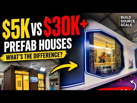 $5K vs $30K+ Prefab Houses… What’s the Real Difference?