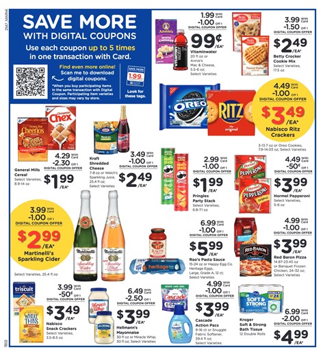 Browse the newest Kroger flyer and discover great deals for 12/26/25 - 1/1/26. Plan your shopping ahead of time and make every dollar count. | Weekly Flyer Ads
