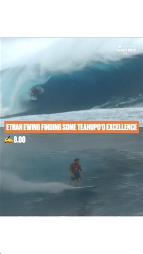 EE locked in 🤌 @ethanewing digs in for excellence at the #TahitiPro