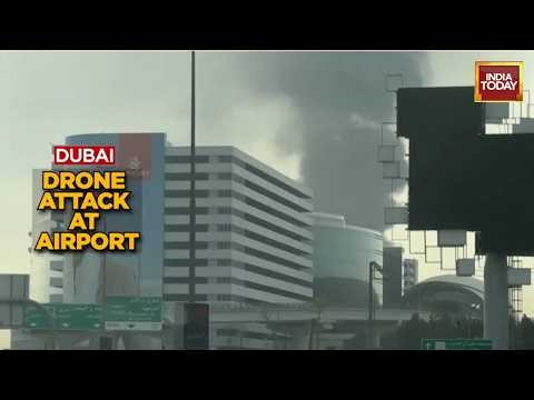 Iran Strikes Dubai: Iranian Drone Strikes Dubai Airport, Fujairah Oil Port; Flights Suspended
