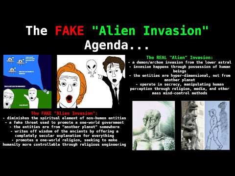 The FAKE "Alien Invasion" Agenda...
