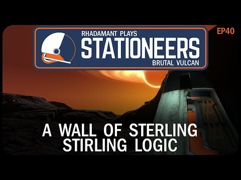 A Wall of Sterling Stirling Logic in Stationeers Vulcan - Surviving Hell // EP40