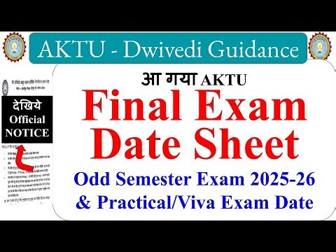 Final AKTU Exam Date Sheet 2025-2026, aktu mba exam date sheet, aktu exam date sheet 2025, aktu exam