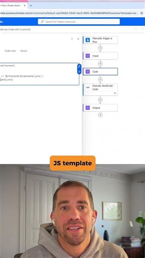 Run JavaScript in Microsoft Power Automate #microsoft #powerautomate #javascript #nocode