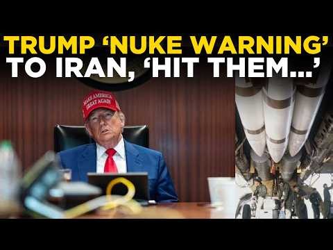 Donald Trump Speech LIVE | 'World War 3 In…', Trump STUNNING Nuclear Warning Shocks World, Iran