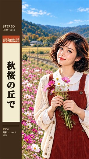 秋桜の丘で｜昭和歌謡｜昭和バラード｜懐メロ