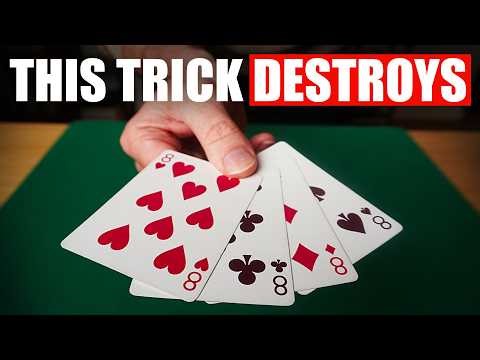 This PRO LEVEL Self-Working Card Trick HITS HARD (REVEALED)