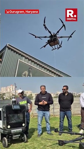 Skye Air Launches Doorstep Delivery with Drones and AI Robots