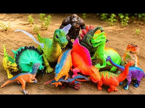 Dinosaurs Jurassic World Dominion:🦖 T-rex, Brachiosaurus, Mosasaurus, Spinosaurus, Triceratops, KONG