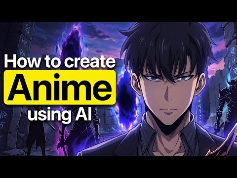I CREATED MY OWN ANIME WITH AI | Op Animation