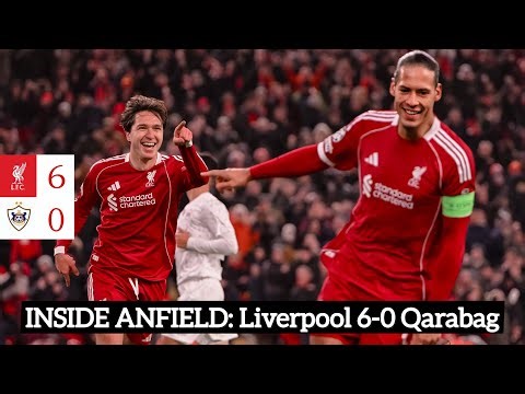 Inside Anfield: Liverpool 6-0 Qarabag.