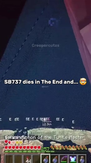 SB737 dies in The End and... 🤯 Clips from SB737 streama #sb737 #clownpierce #minecraft #lifestealsmp #fyp