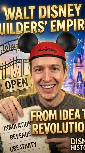 Walt Disney Went Bankrupt Before Building an Empire 🤯 #businessdocumentary