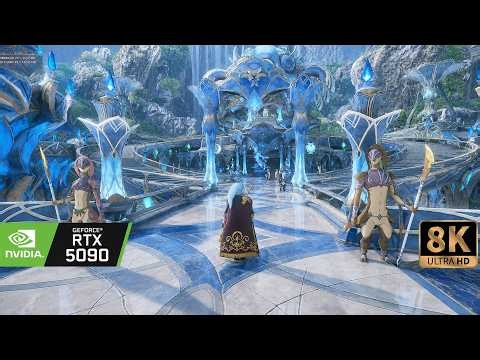 [8K60] Zelda TOTK RTX 5090 - RAYTRACING - ULTRA CAM Ultra graphic gameplay - Extreme settings