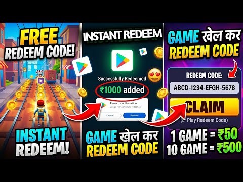 100% Free Redeem Code App | Free Google Play Redeem Code | Redeem Code App | Free Redeem Codes