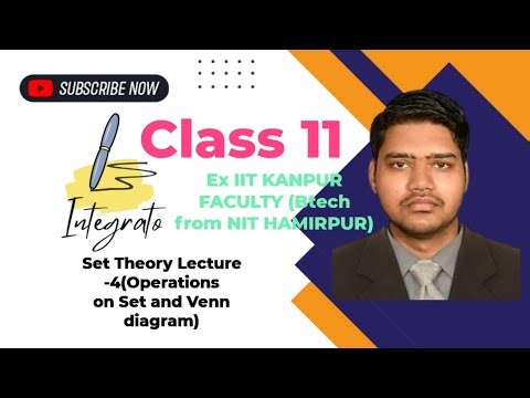 Set Theory Lecture -4 (Operations On Sets and Venn Diagram)