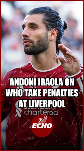 ⚽️ Andoni Iraola on who takes penalties at Liverpool after Szoboszlai's late Newcastle leveller