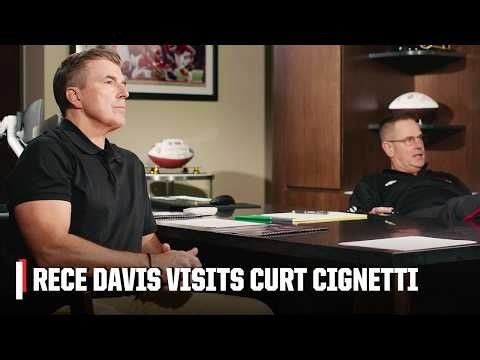 Rece Davis' Official Visit: In the office with Curt Cignetti